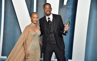 pictured is Jada Pinkett Smith and Will Smith